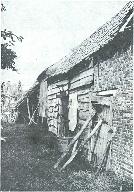 De schuur op de hoeve Grootaert