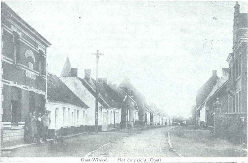 Dorpzicht in de richting van Zomergem