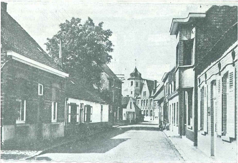 De Kerkstraat, in de jaren vijftig