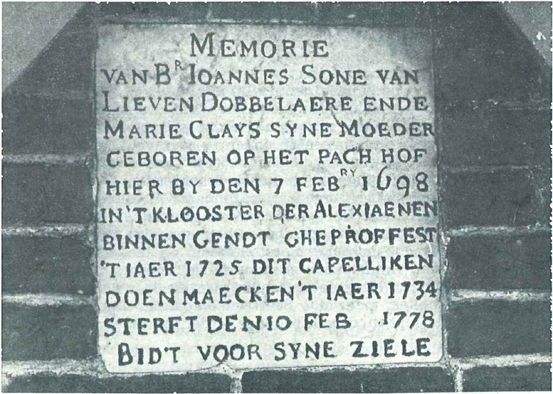 Memorie van Broeder Ioannes