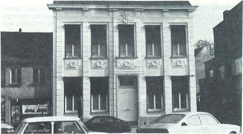 Originele voorgevel in de Stationsstraat