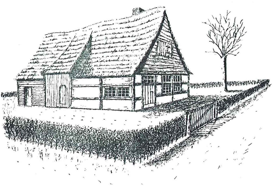 Hoeve van een toenmalige begoede Meetjeslandse landbouwer