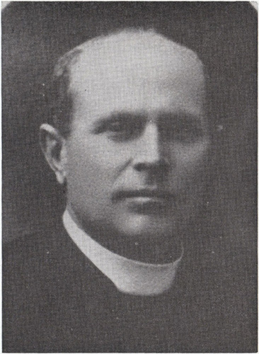 De jonge pastoor Sonneville van Watervliet.