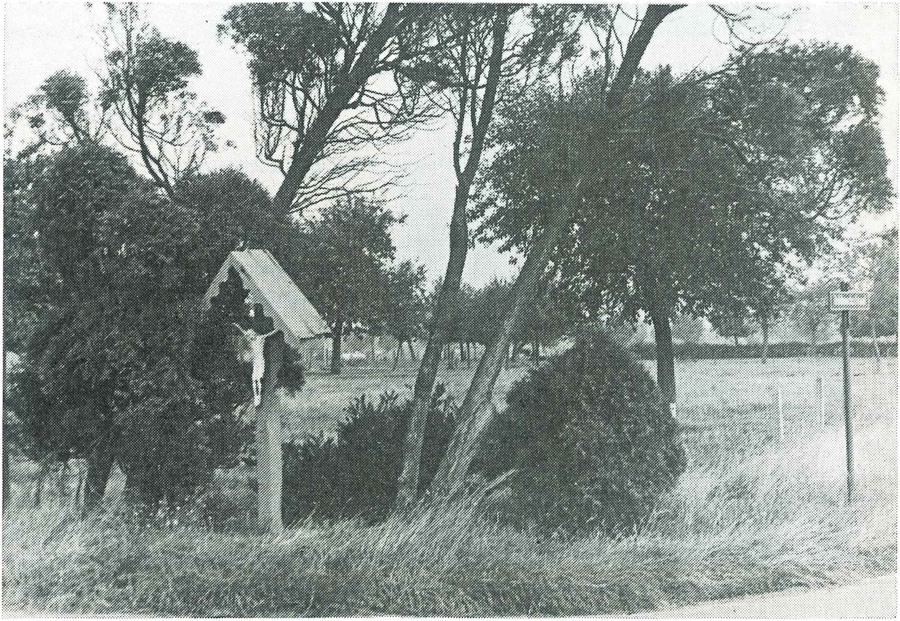 Het kruis in de Langedonkstraat te Sint-Joris-ten-Distel