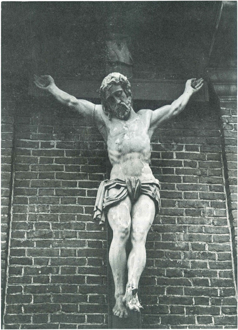 De Kruislievenheer aan de kerk van Oedelem
