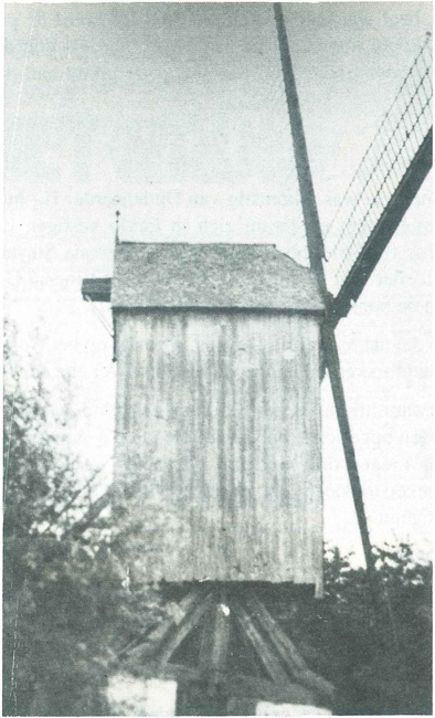 Het Standaertmolentje vóór de afbraak in 1936