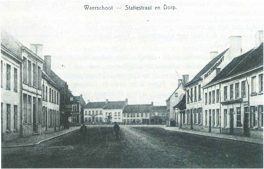 Waerschoot - Statiestraat en Dorp