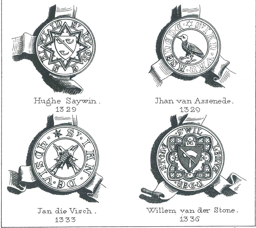 Zegels der schepenen van Eecloo en Lembeke - Pl. 5b