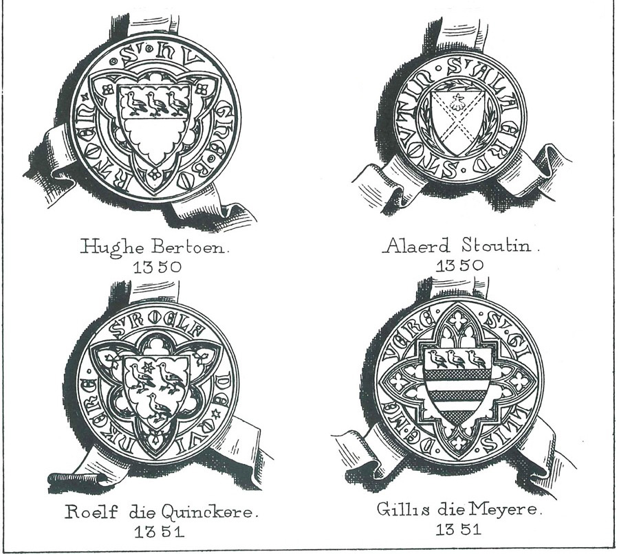 Zegels der schepenen van Eecloo en Lembeke - Pl. 6b