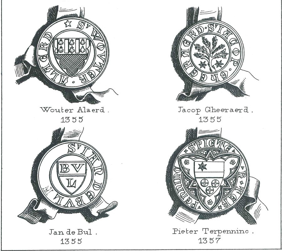 Zegels der schepenen van Eecloo en Lembeke - Pl. 7b