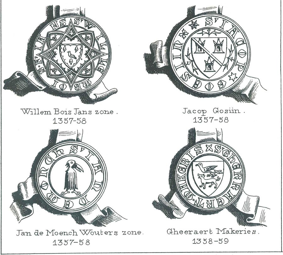 Zegels der schepenen van Eecloo en Lembeke - Pl. 8b