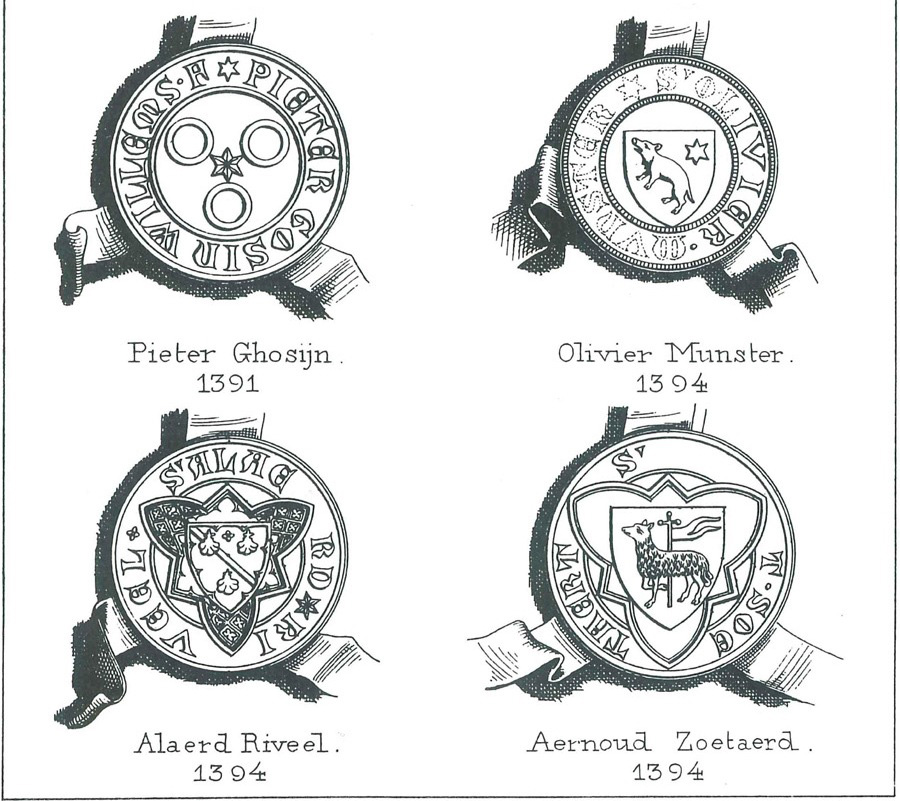 Zegels der schepenen van Eecloo en Lembeke - Pl. 11b