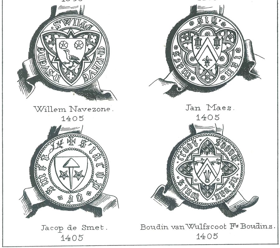 Zegels der schepenen van Eecloo en Lembeke - Pl. 12b