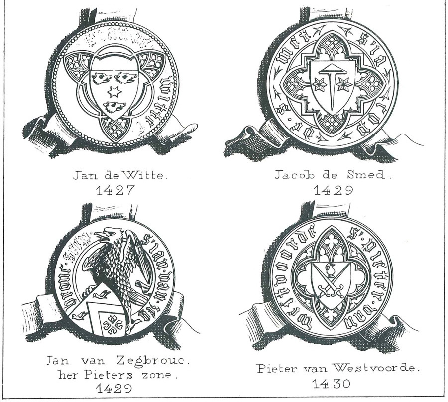 Zegels der schepenen van Eecloo en Lembeke - Pl. 15b