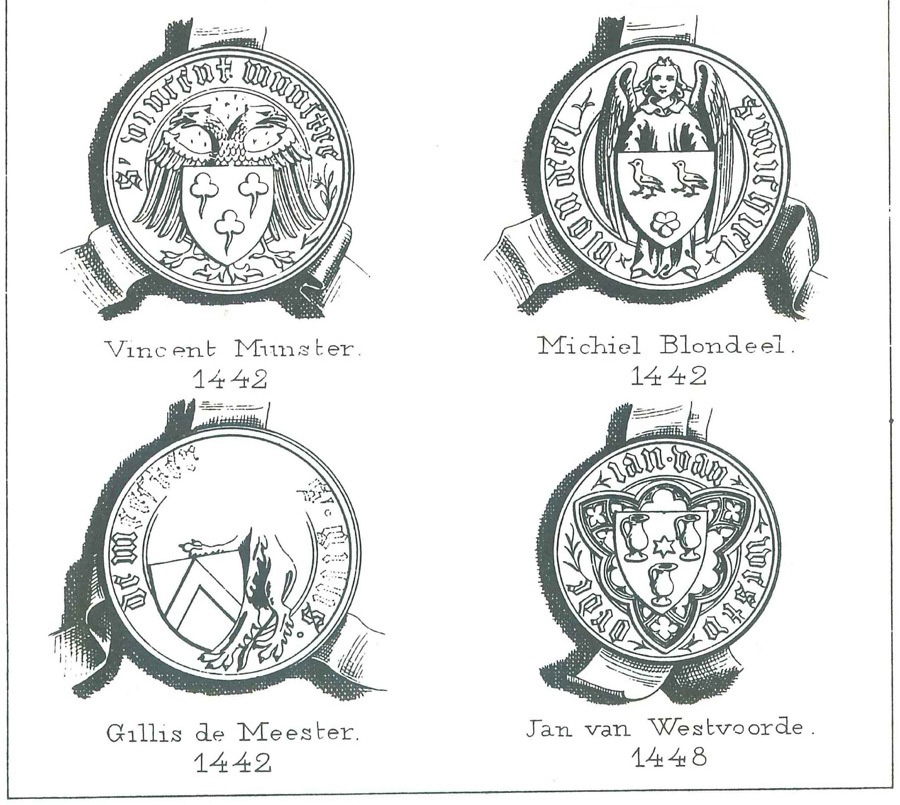 Zegels der schepenen van Eecloo en Lembeke - Pl. 16b