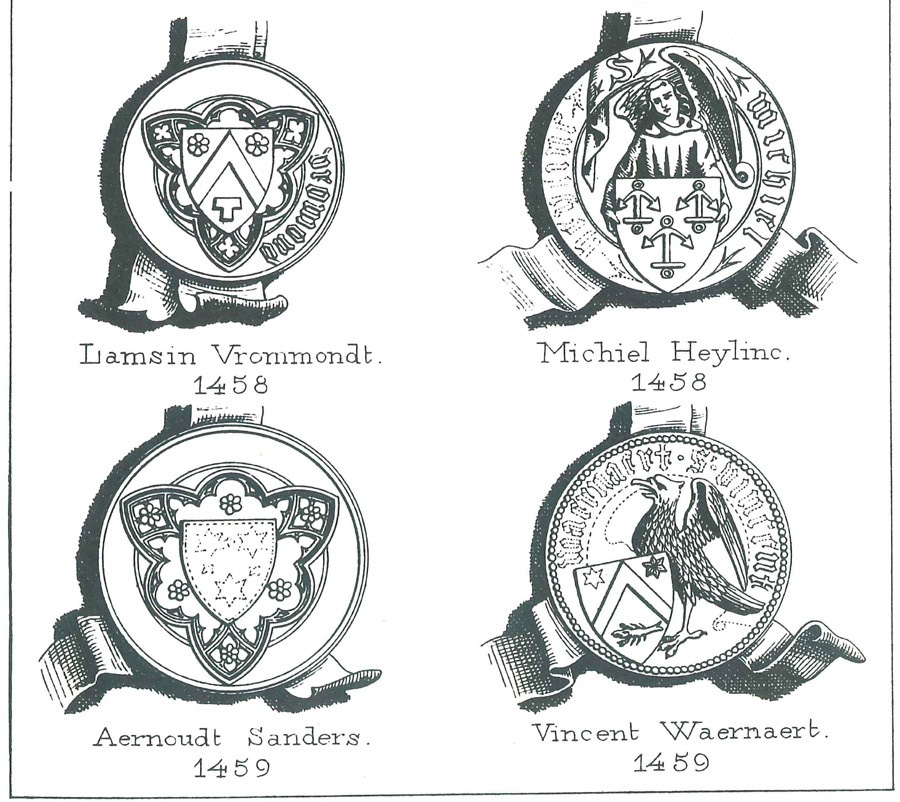 Zegels der schepenen van Eecloo en Lembeke - Pl. 18b