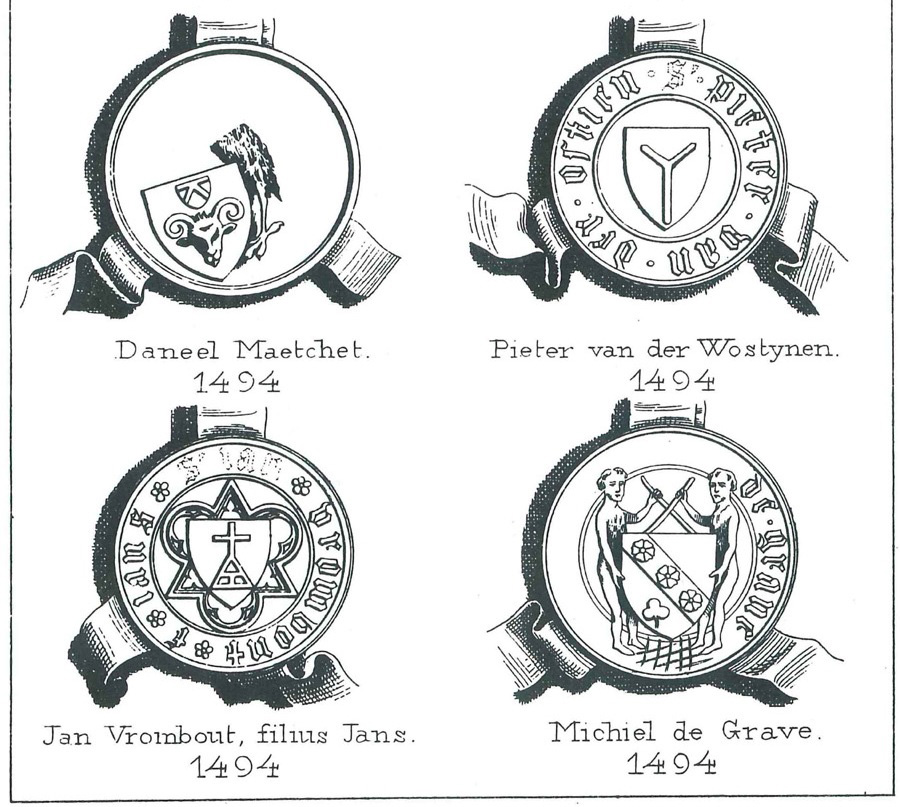 Zegels der schepenen van Eecloo en Lembeke - Pl. 21b