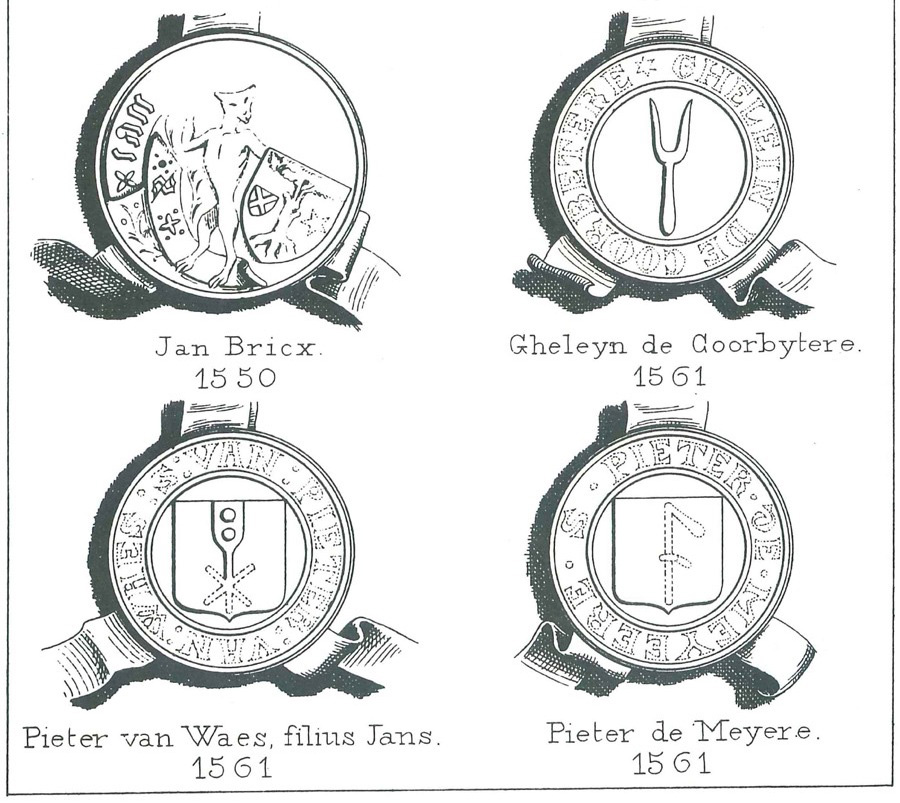 Zegels der schepenen van Eecloo en Lembeke - Pl. 23b